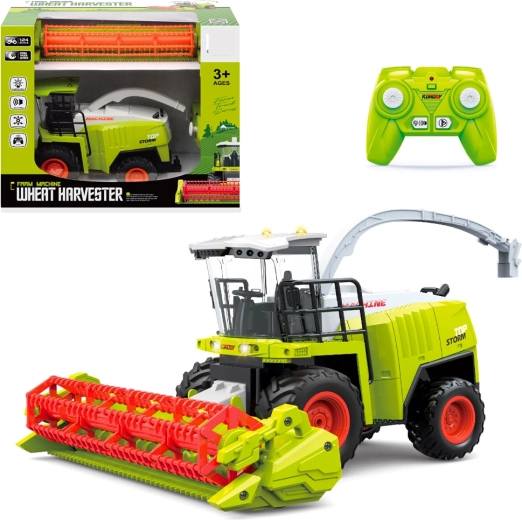 Mietitrebbia RC 1:24 con luci e suoni