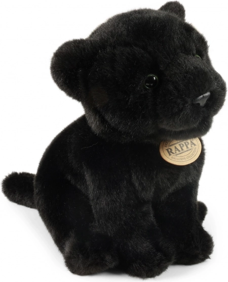 Pantera nera di peluche seduta 23 cm ECO-FRIENDLY