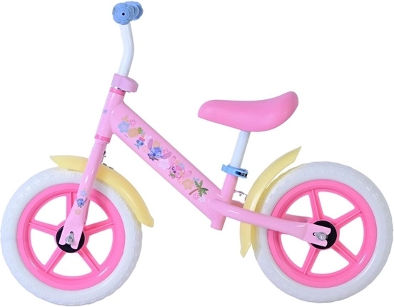 Bicicletta senza pedali per bambini Disney Stitch 12" rosa