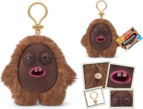 Portachiavi in peluche ZURU Fuggler 9 cm
