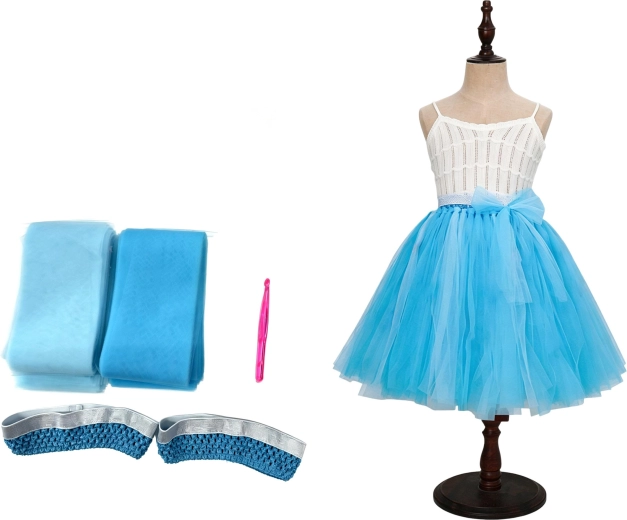 Gonna in tulle blu ARTO DIY