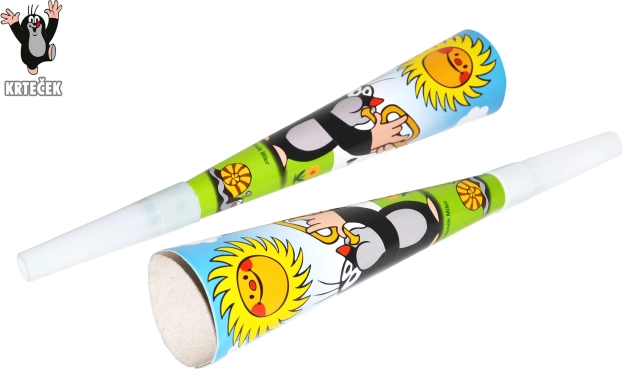 Trombette per feste La Talpa e amici 20 cm (6 pz)