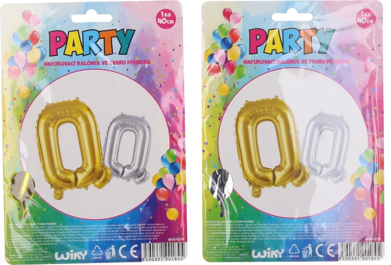 Palloncino gonfiabile a forma di lettera Q