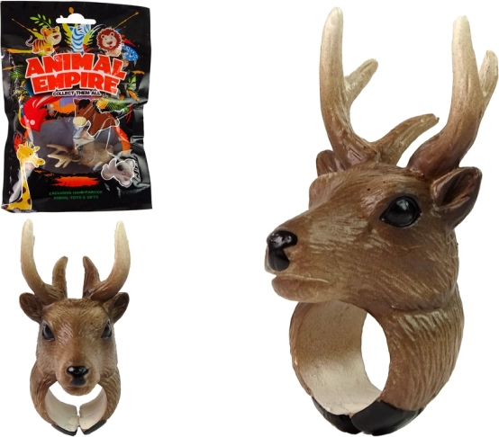 Anello con testa di cervo per bambini