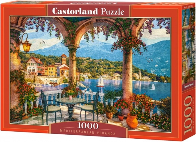 Puzzle 1500 pezzi Veranda mediterranea