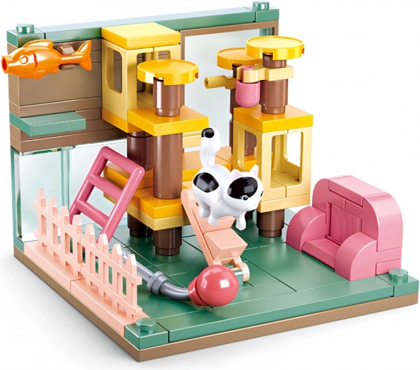 Sluban Mini Costruzioni Angolo per gatti