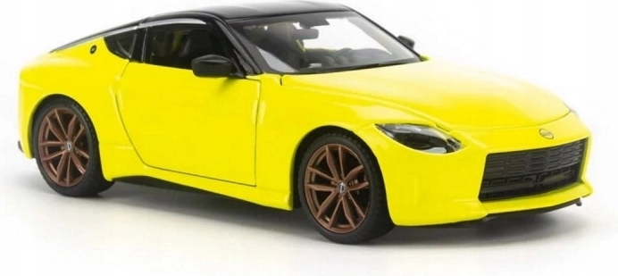 Modello composito 2023 Nissan Z giallo 1/24