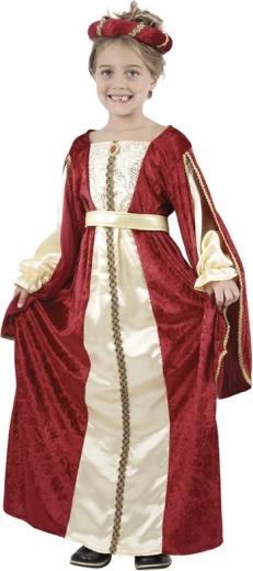 Costume da regina per bambina 130–140 cm