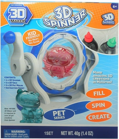 Spinner 3D per creare animaletti