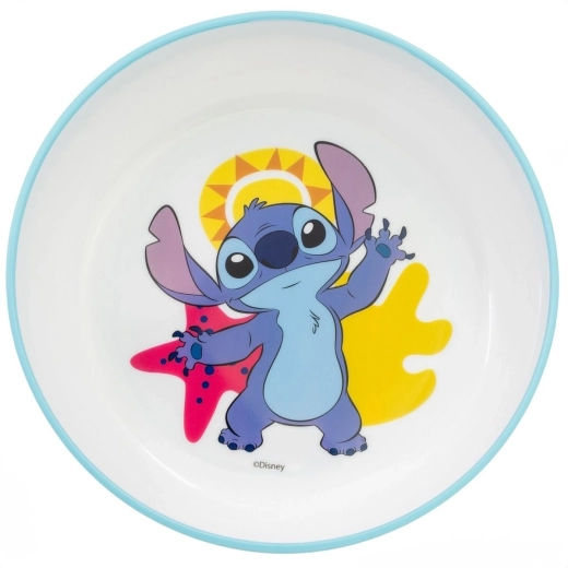 Ciotola per bambini antiscivolo DISNEY STITCH, senza BPA, per microonde