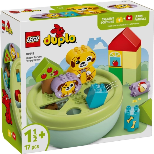 Lego duplo ordinatore di forme: casetta dei cuccioli