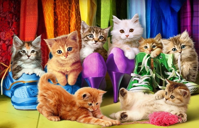 Puzzle EUROGRAPHICS Fierezza felina 1000 pezzi