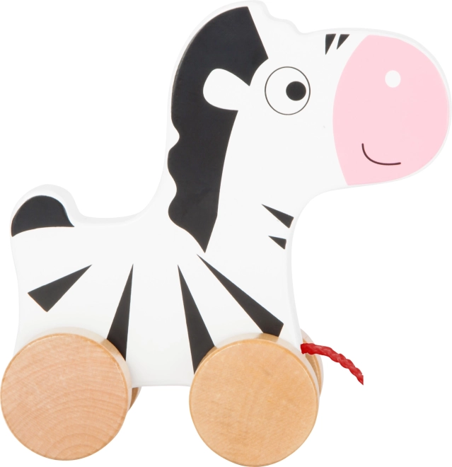 Zebra di legno trainabile Small Foot