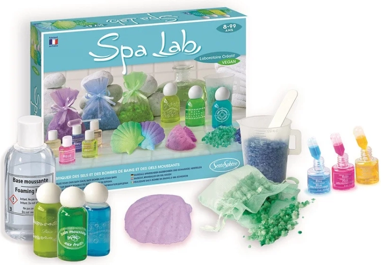 SentoSphere crea la tua spa – kit creativo per sali da bagno e gel doccia