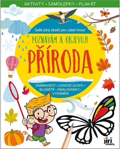 Conosco e scopro la natura – libro attivo con adesivi e poster