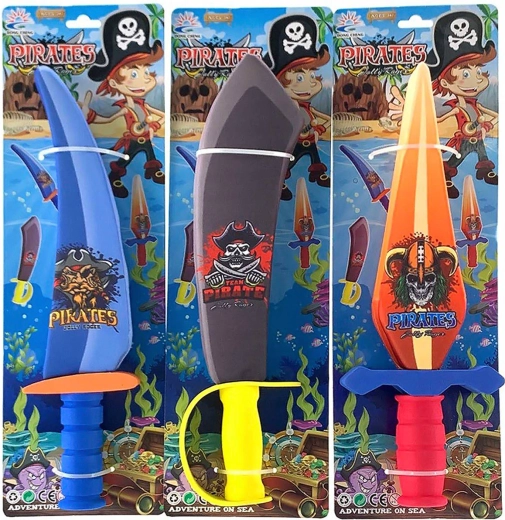 Sciabola pirata in schiuma per bambini - 1 pezzo