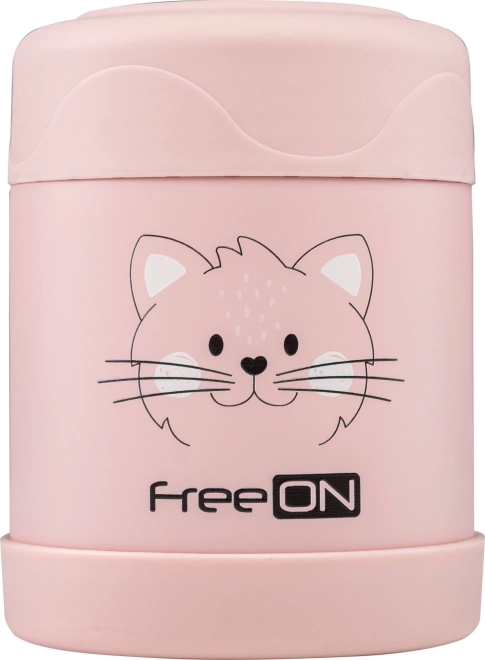 FreeON thermos per alimenti 350 ml rosa