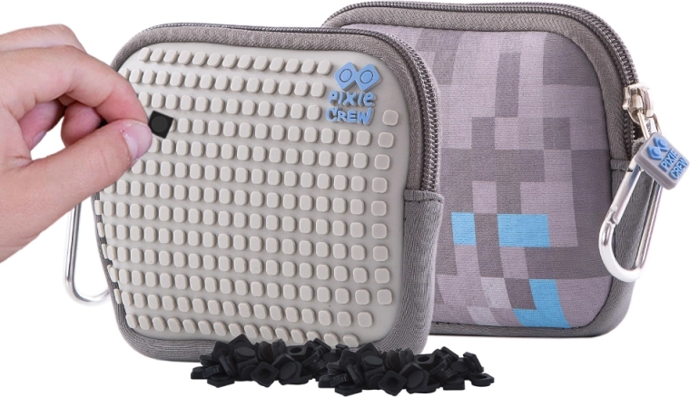 Astuccio universale Pixie Crew grigio-blu