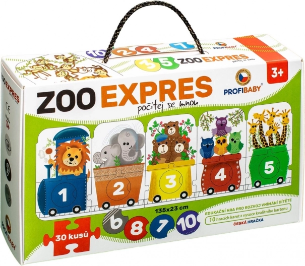 Puzzle ZOO Expres - Conta con Me 30 Pezzi