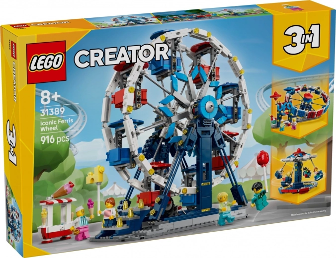 LEGO Creator 3 in 1 ruota panoramica iconica