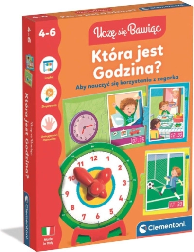 Che ore sono? gioco educativo con puzzle e orologio