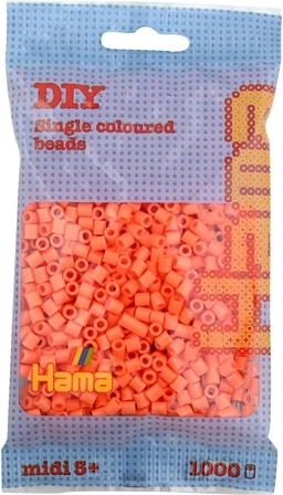 Perline da stirare Hama Midi color salmone 1000 pz