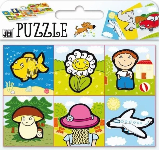 Puzzle per bambini Dove cosa appartiene? Jiri Models