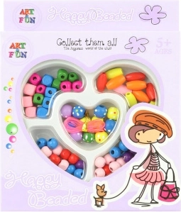 Perline in legno – set per creare braccialetti