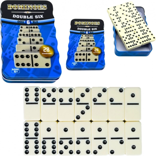 Gioco classico Domino - intrattenimento familiare e logico con 28 tessere