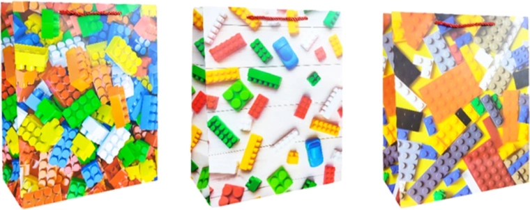 Busta regalo misura L – mix di motivi