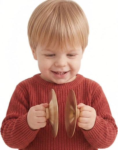CLASSIC WORLD cimbali per bambini 9 cm – 2 pz