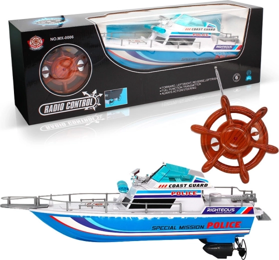 Auto della polizia RC - 4 canali