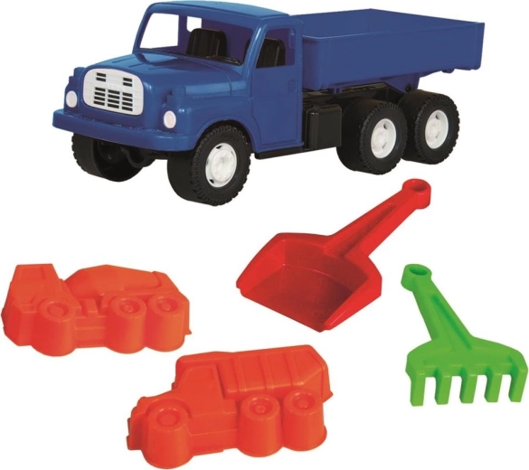 Dino Tatra con cassone set da sabbia 5 pz