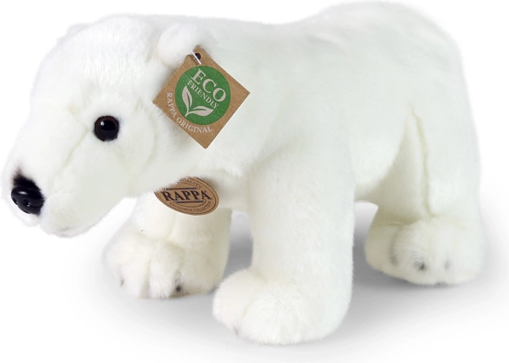 Orso polare di peluche 30 cm eco-friendly