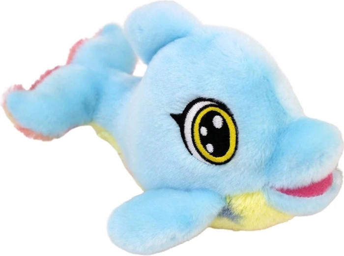 Delfino di peluche eco-line con grandi occhi 20 cm - 1 pezzo
