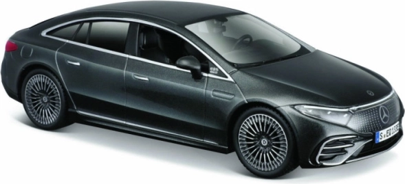 Modello Mercedes-Benz EQS 2022 grigio 1:24