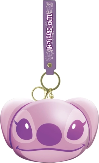Portachiavi con portamonete ANGEL di Lilo & Stitch – blu