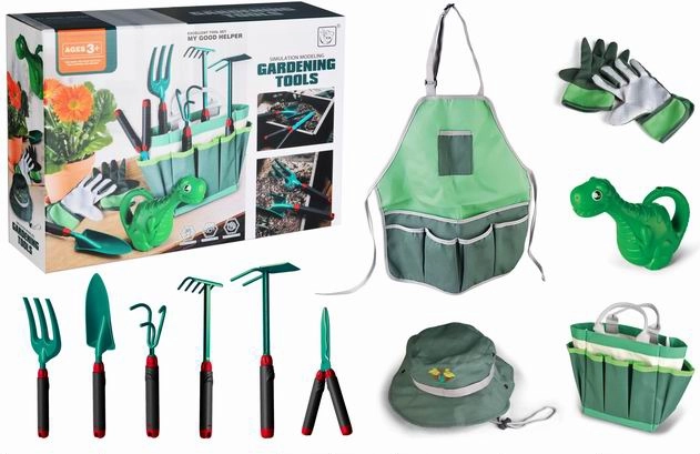 Set da giardinaggio per piccoli giardinieri JANOD con annaffiatoio