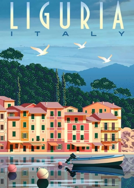 Puzzle Ravensburger Cartolina dalla Liguria 1000 pezzi