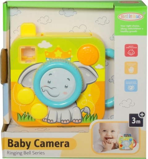 Giocattolo per neonati – fotocamera con elefantino