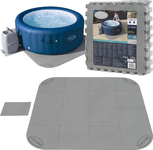 Bestway tappetino protettivo per LAY‑Z‑SPA puzzle 196 × 196 cm