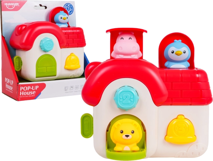 Casetta multifunzione con animaletti a sorpresa