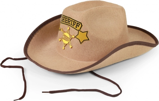 Cappello da cowboy per bambini Sceriffo
