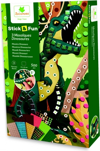 Stick & Fun - mosaico piccolo dinosauri