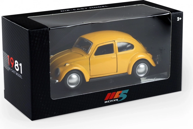 Macchinina modellino in metallo 1:36 con retrocarica, portiere apribili (11 cm)