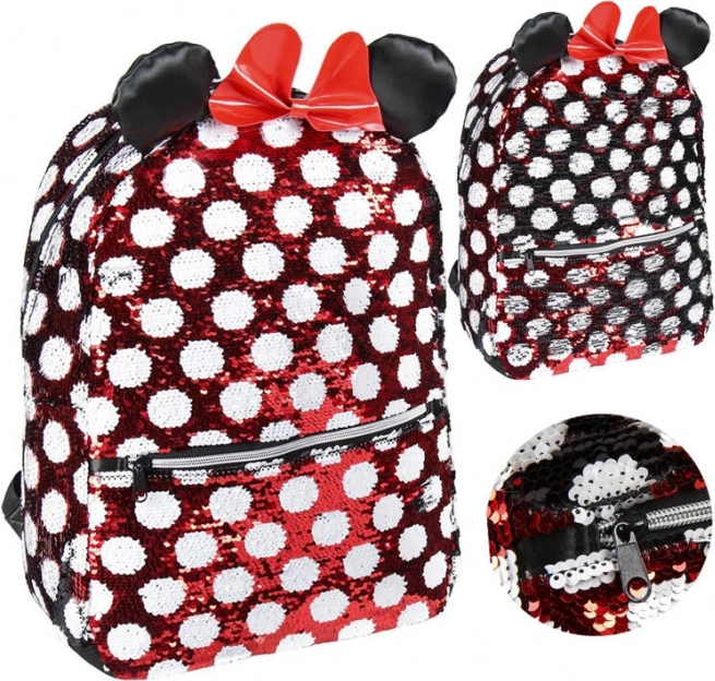Zainetto fiabesco Minnie con paillettes