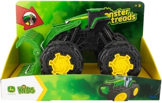 Tomy John Deere monster trattore con caricatore