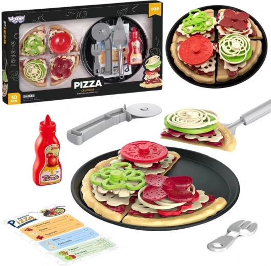 WOOPIE Pizza per Affettare Set XL Ristorante 30 pz