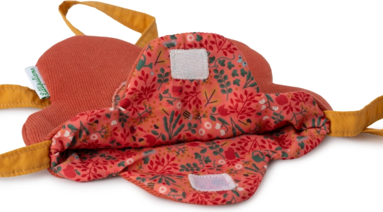 Borsa a forma di fiore con bambola Adele di Lilliputiens