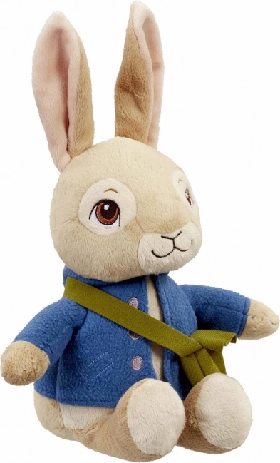 Coniglietto parlante PETER CONIGLIO in peluche con batterie sostituibili, 27 cm